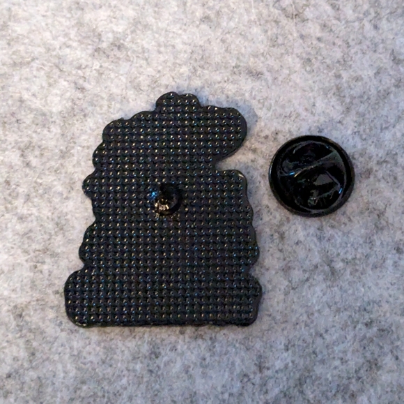 "My Cat is My Valentine" Pin Enamel Lapel Broo… - Picture 2 of 3